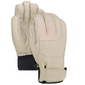 Burton Womens Gondy Gore-Tex Glove, Creme Brulee, Medium